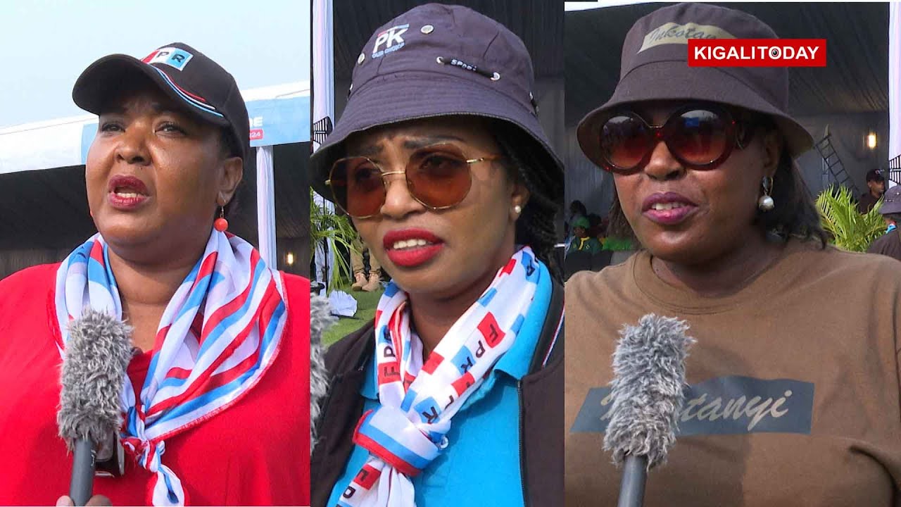 Bavuye mu Bubiligi baje kwamamaza Kagame Paul || Bamuherekeje mu Ntara zose yiyamamarijemo