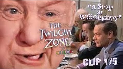CLIP 1/5 "PUSH! PUSH! PUSH!" - The Twilight Zone "A Stop at Willoughby" (remastered and colorized)