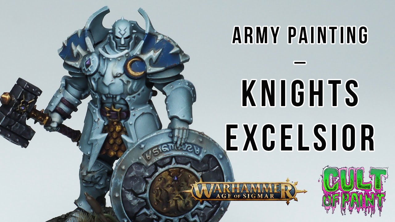 How to Paint Knights Excelsior Stormcast for Age of Sigmar Dominion