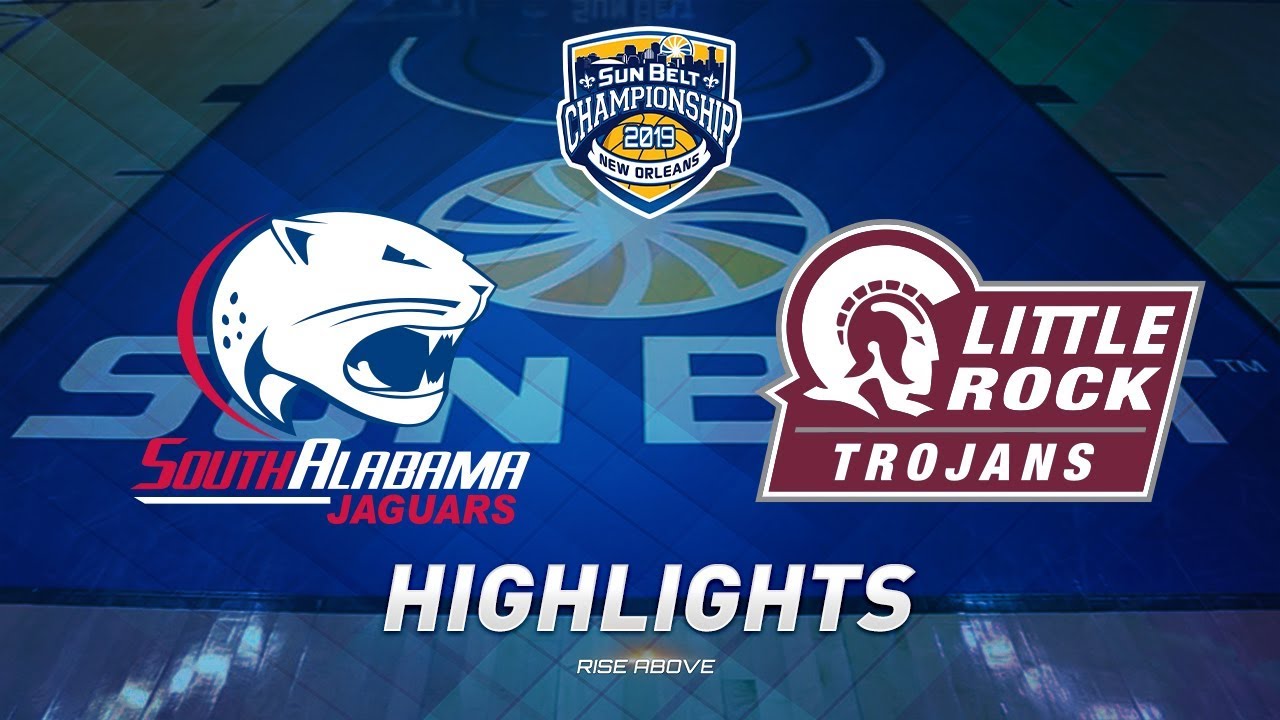 2019 Sun Belt Womens Championship Game Highlights No 7 South Alabama Vs No 1 Little Rock