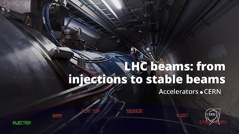 LHC beams: from injections to stable beams