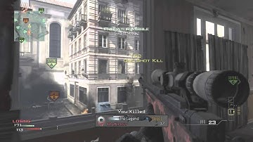 Mw3 Quick Scope Killfeed.