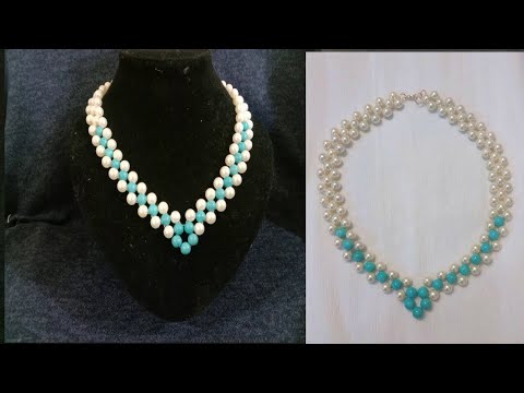 طريقة عمل عقد باللولى اكسسوارات بنات اكسسوارات هاند ميد اكسسوارات بالخرز حرف يدوية