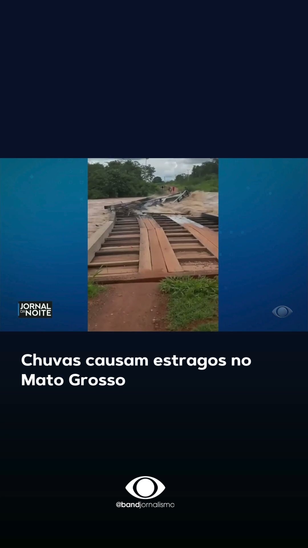 Fortes chuvas causam estragos no Mato Grosso #shorts