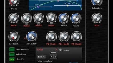 FREE Vst - eTAP2 Engineer- Vintage Tape/ Disc Echo Emulator- Emulador de Echo de Fita/Disco Vintage