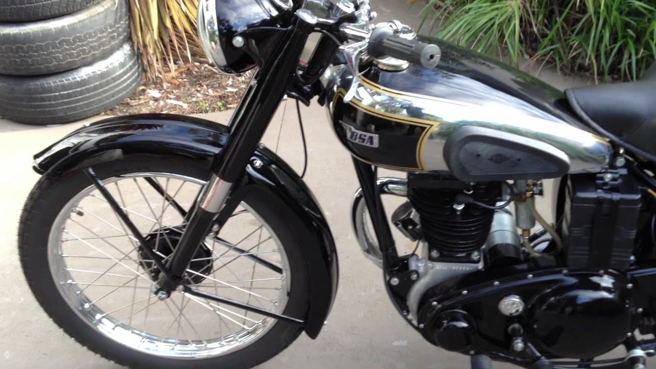 1951 BSA 250 C11 YouTube 1951 BSA 250 C11 YouTube