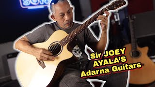 Sir JOEY AYALA with his Elegee Acoustic ADARNA (Unplugged)