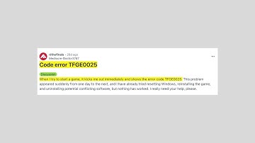 How To Fix THE FINALS Error Code TFGE0025?