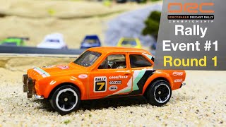 Diecast Rally Car Racing | Event 1 Round 1 | Tomica Hot Wheels Matchbox screenshot 2