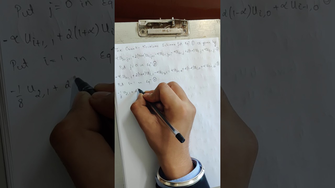 Crank-Nicolson problems 1