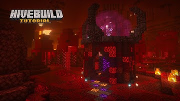 Minecraft Nether Portal Design Tutorial | Epic Nether Build