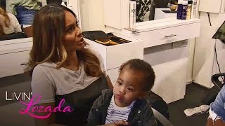 Can Evelyn Lozada Go Through With Her Son's First Haircut? | Livin’ Lozada | Oprah Winfrey Network