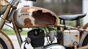JAWA Full restoration | Restored JAWA Motorcycle | Old Bike Restoration And Repair