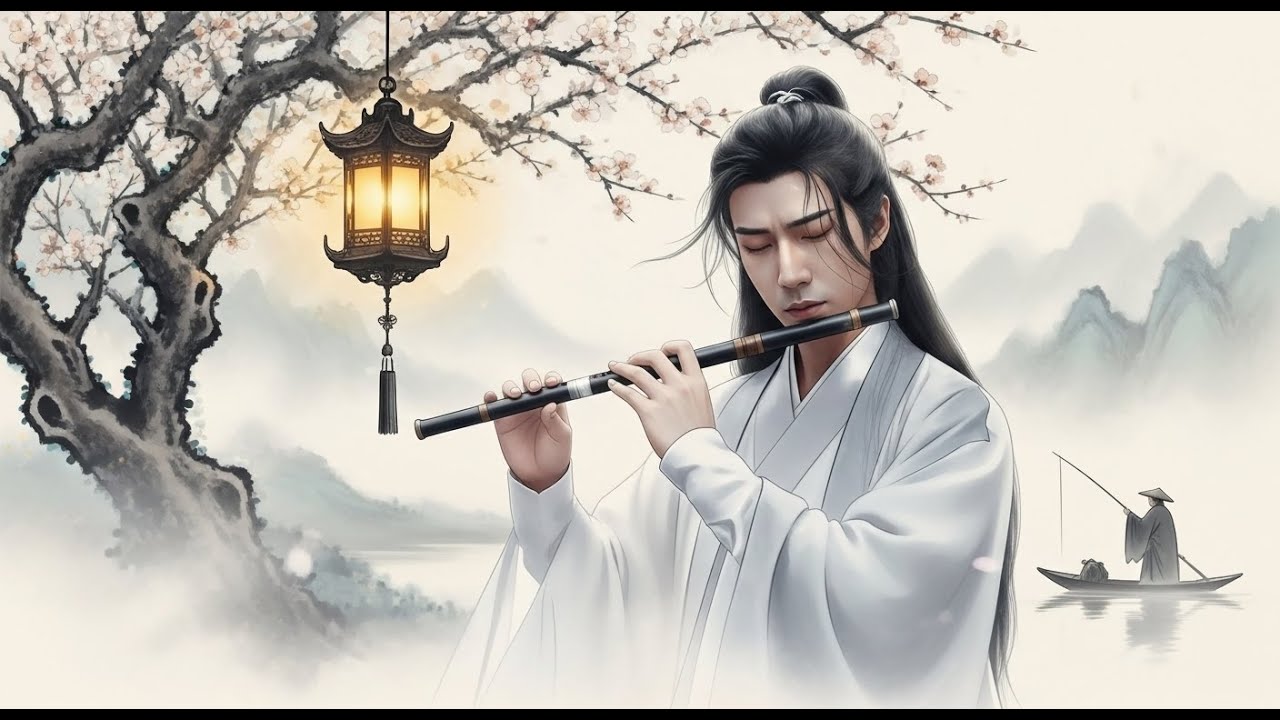 Chinese Zen music: Bamboo flute | erhu & Guzheng | Deep Sleep ...