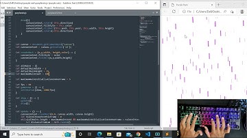 ASMR programming coding purple rain | No Talking | #asmr #asmrsounds