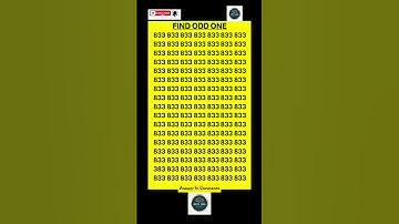 ""This Puzzle Will TRICK Your Brain!  🧠 Can You Find The odd one