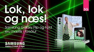 Samsung Galaxy Flip og Fold eru mættir í forsölu