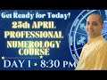 Day 1 professional numerology course
