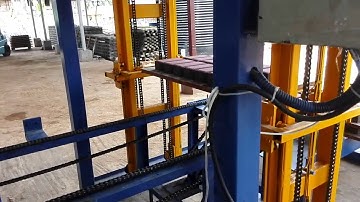 QT4-15 color concrete block paver making machine