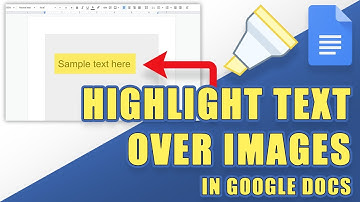 [TUTORIAL] How to HIGHLIGHT TEXT Over Any IMAGE in Google Docs (easy!)