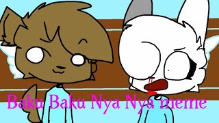 Baku Baku Nya Nya meme piggy Doggy x Bunny