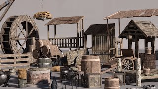 How To Migrate Assets in Unreal+FREE Medieval Asset pack