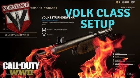 *NEW* Volk Class Setup!! DLC WEAPONS Call of Duty WWII