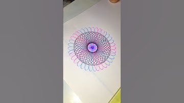 Golap Fuler Kata | The Spirograph Drawing | #shorts #Atik_official #spirograph