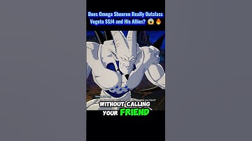 Does Omega Shenron Really Outclass Vegeta SSJ4 and His Allies?😱🔥 #sparkingzero #crashout #knockout