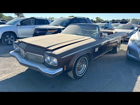 This 1973 Oldsmobile Delta 88 Convertible is only $4900 at IAA!!