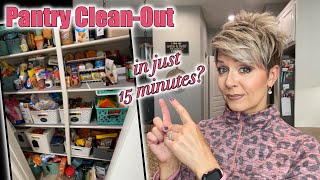 Pantry Clean-Out in 15 Minutes???
