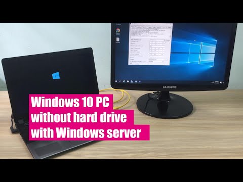 Windows 10 PC without Hard Drive with Windows server
