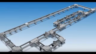 POWERED ROLLER CONVEYOR SYSTEM