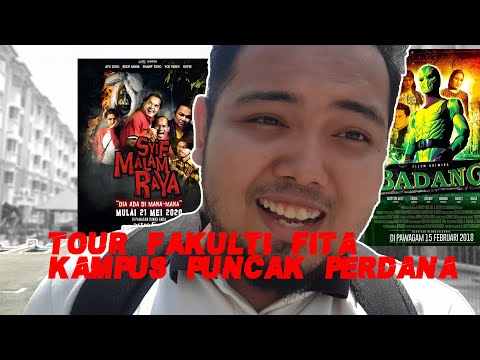 Tour Fakulti FiTA (Filem Teater dan Animasi) UiTM Kampus Puncak Perdana