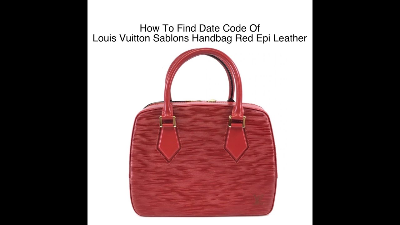 Louis Vuitton - Pont Neuf Epi Leather Red