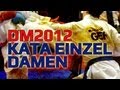 DM KARATE 2012 DKV Kata Einzel Damen Anna Müller vs. Jasmin Bleul