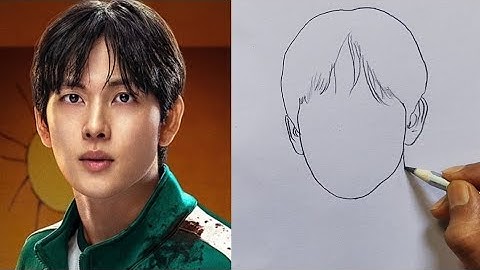 How to Draw Player no 333 / Squid Game Player Drawing