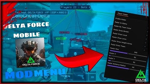Delta Force mobile mod menu v2.0-Silent Aimbot l Delta Force Mobile Hack l Cheat Delta Force💯🔥