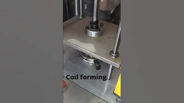 coil forming machine #subscribe #motor #like #share