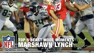 Marshawn Lynch's Top 5 Beast Mode Moments | NFL