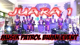 Juara 1 musik patrol royal plaza Surabaya