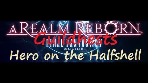 Final Fantasy XIV ARR - Tanking Guildhests: Hero on the Halfshell (15)