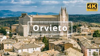 Orvieto , Italy 4K Drone Footage