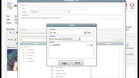 How to link and pdf from an image using Joomla Content Editor