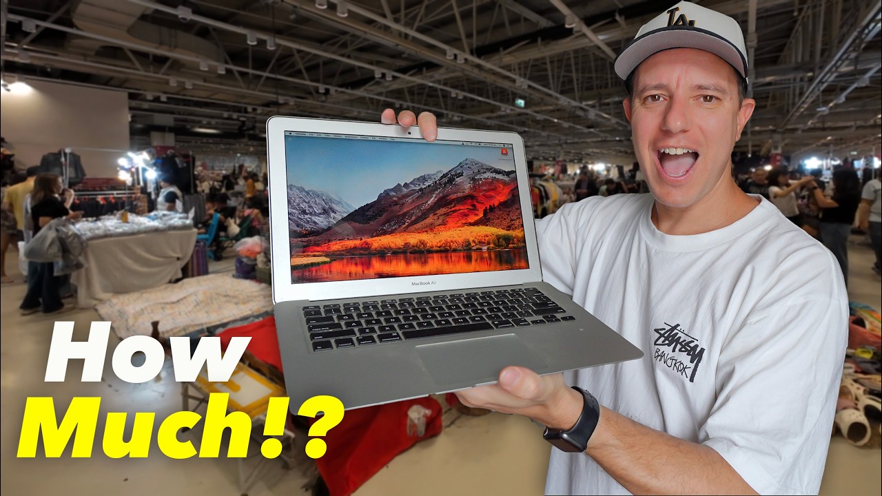 Удивительные находки на самом дешевом рынке подержанных товаров в Бангкоке!