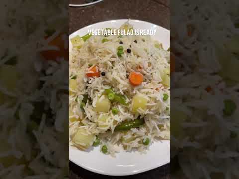 Vegetable Rice Recipe Simple Veg Pulao Shorts