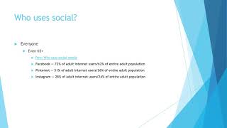 Module 1   social media lecture with voice   2021