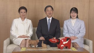天皇ご一家、新年迎える 地方訪問、感染見極めて