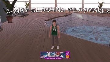 2-WAY SLASHING PLAYMAKER BUILD THAT CAN ACTUALLY SHOOT!! GAME BREAKING ON NBA 2K22!!