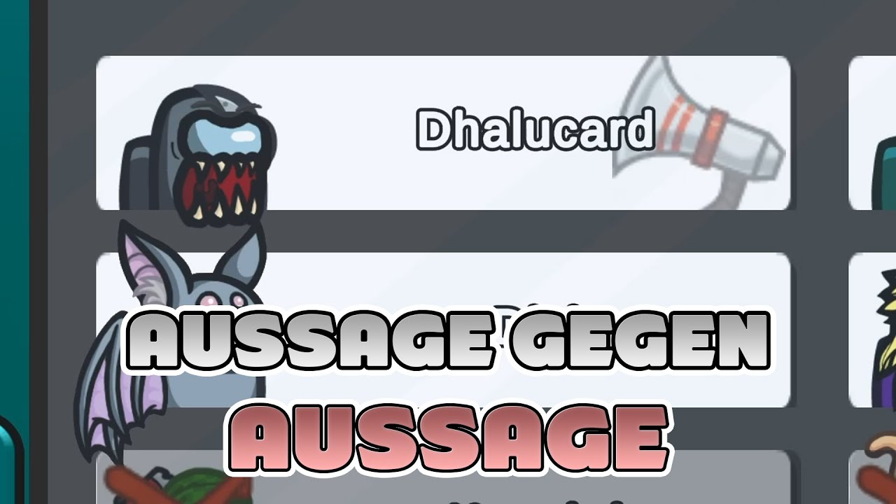 Was Passiert Bei Aussage Gegen Aussage Aussage gegen Aussage 🔪 Among Us The Other Roles - YouTube